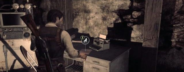 Pierwsza z wielu znajdziek dostępnych w tej misji. - Rozdział 10 - Narzędzie mistrza | Opis przejścia The Evil Within - The Evil Within - poradnik do gry