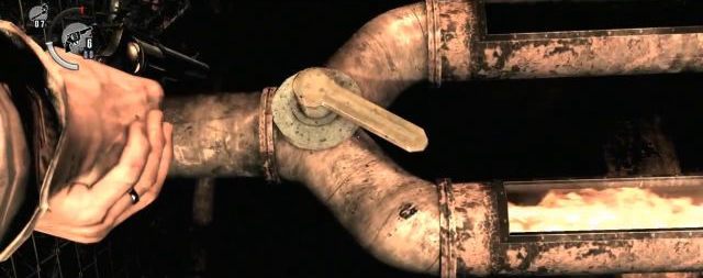Musisz znaleźć i przestrzelić 3 takie zawory. - Rozdział 10 - Narzędzie mistrza | Opis przejścia The Evil Within - The Evil Within - poradnik do gry