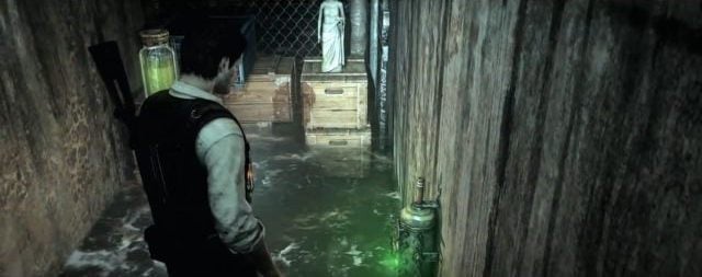 Statuetka z Kluczem i trochę przedmiotów do zebrania. - Rozdział 14 - Ukryte Motywy | Opis przejścia The Evil Within - The Evil Within - poradnik do gry