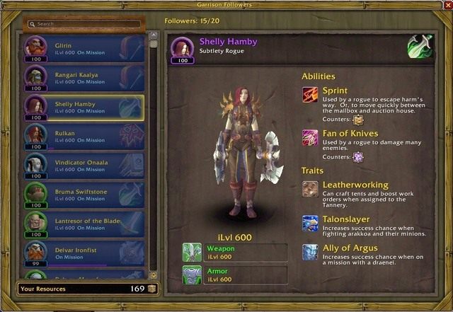 Jak możemy zobaczyć towarszysza tego najlepiej jest wysłać w drużynie z Daenei przeciwko Arakkoa. Może on być również wysłany do naszego budynku. - Opis systemu towarzyszy | Garnizon w World of Warcraft Warlords of Draenor - World of Warcraft: Warlords of Draenor - poradnik do gry