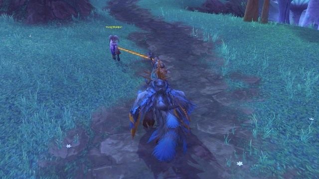 Po złapaniu danego mounta należy biec za nim przez pewien czas aby nie zerwał liny. - Mounty związane z garnizonem | Wierzchowce (Mounty) - World of Warcraft: Warlords of Draenor - poradnik do gry