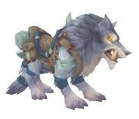 Swift Frostwolf - Wierzchowca tego możemy kupić w Warspear, głównym mieście Hordy na Draenorze, na wyspie Ashran - Wierzchowce związane z reputacją | Wierzchowce (Mounty) - World of Warcraft: Warlords of Draenor - poradnik do gry