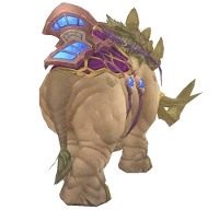 Dusty Rockhide - Wierzchowca tego kupić możemy na wyspie Ashran w mieście Przymierza - Stormshield - Wierzchowce związane z reputacją | Wierzchowce (Mounty) - World of Warcraft: Warlords of Draenor - poradnik do gry