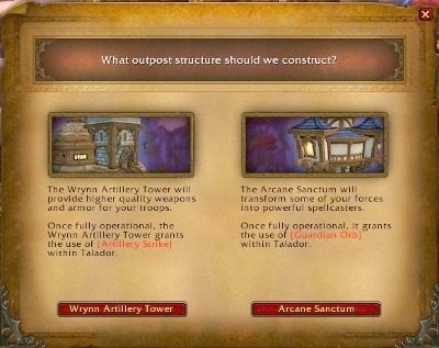 Wybór budynku, który postawimy w naszym posterunku jest jedną z najważniejszych decyzji. - Placówki | Garnizon w World of Warcraft Warlords of Draenor - World of Warcraft: Warlords of Draenor - poradnik do gry