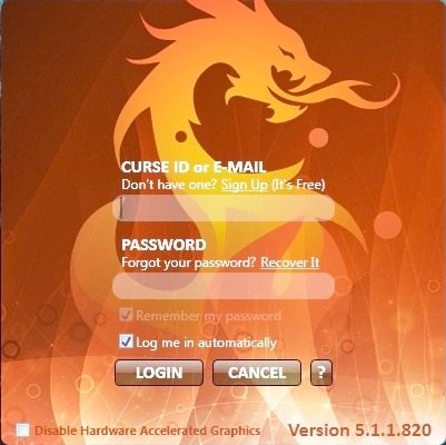 Program do działania wymaga aktywnego konta użytkownika - Curse | Polecane Addony w World of Warcraft Warlords of Draenor - World of Warcraft: Warlords of Draenor - poradnik do gry