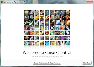 Po poprawnym utworzeniu konta zostaniemy automatycznie zalogowani do programu - Curse | Polecane Addony w World of Warcraft Warlords of Draenor - World of Warcraft: Warlords of Draenor - poradnik do gry