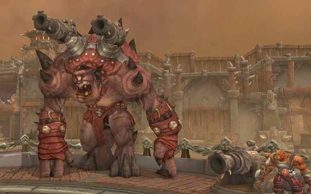 Gdy nauczymy się uciekać przed ostrzałem prowadzonym przez Skulloca reszta walka będzie bardzo prosta. - Iron Docks | Instancje (Dungeons) w World of Warcraft Warlords of Draenor - World of Warcraft: Warlords of Draenor - poradnik do gry