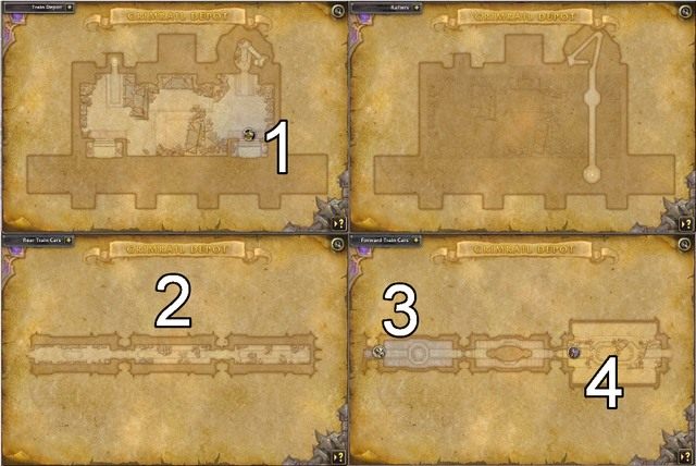 Rozgrywkę rozpoczynamy na stacji przeładunkowej kolei Żelaznej Hordy, dzięki której transportowane jest zaopatrzenie oraz posiłki dla wszystkich oddziałów walczących w innych częściach Draenoru - Grimrail Depot | Instancje (Dungeons) w World of Warcraft Warlords of Draenor - World of Warcraft: Warlords of Draenor - poradnik do gry