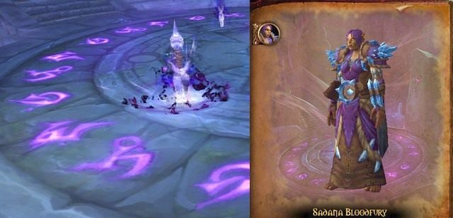 Podczas bitwy musimy uważać na wiele rzeczy, ważne aby nie chodzić po świecących runach i nie przebywać w pobliżu sztyletów. - Shadowmoon Burial Grounds | Instancje (Dungeons) - World of Warcraft: Warlords of Draenor - poradnik do gry