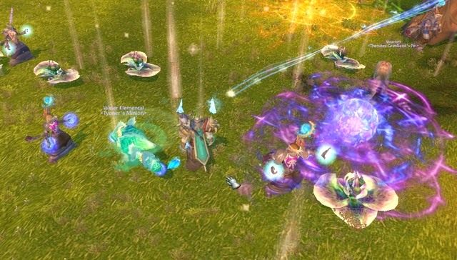 Priorytetem podczas bitwy jest deptanie rozrzuconych roślinek. - The Everbloom | Instancje (Dungeons) w World of Warcraft Warlords of Draenor - World of Warcraft: Warlords of Draenor - poradnik do gry