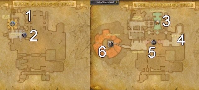 Przeniesieni zostajemy do fortecy wykutej w skałach Blackrock Mountain - Upper Blackrock Spire | Instancje (Dungeons) - World of Warcraft: Warlords of Draenor - poradnik do gry