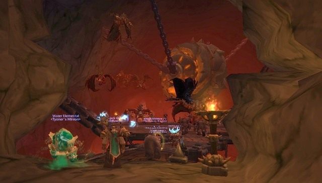 Arena walki z Zaelą jest jedną z najlepiej wyglądających lokacji we wszystkich dungeonach. - Upper Blackrock Spire | Instancje (Dungeons) - World of Warcraft: Warlords of Draenor - poradnik do gry