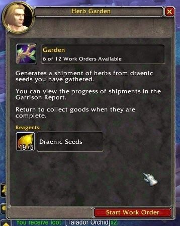 Wymianę reagentów na surowce warto zlecać tak często jak to możliwe. Zapewni to pokaźną porcję przedmiotów potrzebnych dla naszej profesji. - Zarządzanie garnizonem | Garnizon w World of Warcraft Warlords of Draenor - World of Warcraft: Warlords of Draenor - poradnik do gry