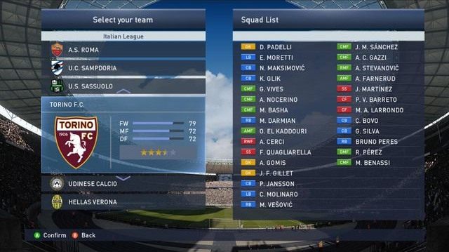 Na koniec rzecz najważniejsza - stajemy bowiem przed wyborem zespołu, który poprowadzimy przynajmniej w pierwszych miesiącach naszej trenerskiej kariery - Stworzenie rozgrywki - Master League - Pro Evolution Soccer 2015 - poradnik do gry