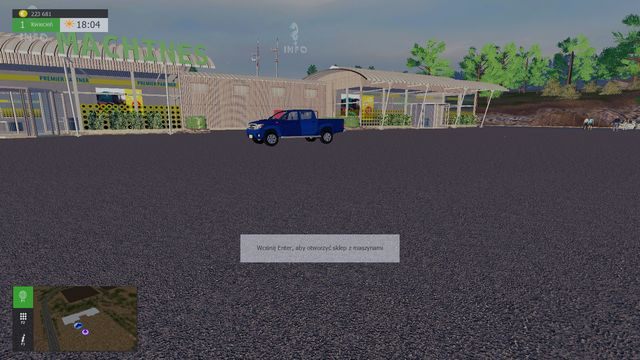 W sklepie z maszynami kupisz wszystkie niezbędne urządzenia oraz pojazdy - Miejsca na mapie | Podstawy Symulator Farmy 2015 - Symulator Farmy 2015 - poradnik do gry