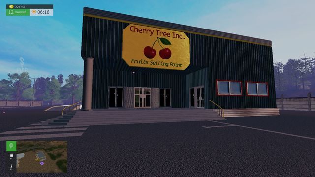 Kolejny skup, w którym możesz sprzedawać zebrane z sadów owoce, a także bele (za owinięte otrzymasz więcej pieniędzy) - Miejsca na mapie | Podstawy Symulator Farmy 2015 - Symulator Farmy 2015 - poradnik do gry