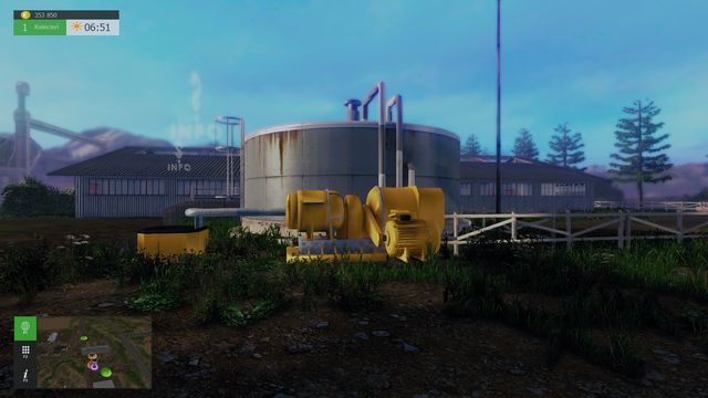 Miejsce, z którego możesz zebrać wyprodukowaną przez zwierzęta gnojownicę - Ważne miejsca i posiadany sprzęt | Farma w Symulator Farmy 2015 - Symulator Farmy 2015 - poradnik do gry