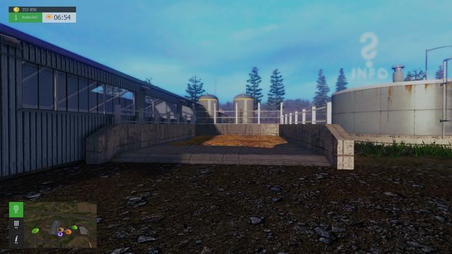 Miejsce, w którym możesz załadować do rozrzutnika obornika wyprodukowany przez posiadane zwierzęta nawóz, którym następnie użyźnisz glebę - Ważne miejsca i posiadany sprzęt | Farma w Symulator Farmy 2015 - Symulator Farmy 2015 - poradnik do gry