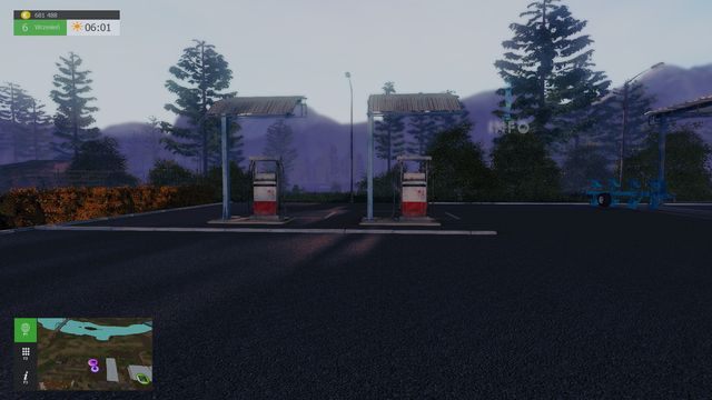 Budynku tego nie posiadasz od początku, aby móc korzystać ze stacji musisz ją wybudować - kosztuje ona 30 000$ - Budynki | Farma w Symulator Farmy 2015 - Symulator Farmy 2015 - poradnik do gry