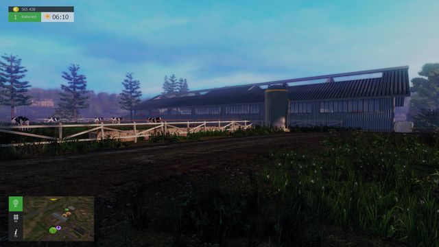 Miejsce dla krów. - Budynki | Farma w Symulator Farmy 2015 - Symulator Farmy 2015 - poradnik do gry