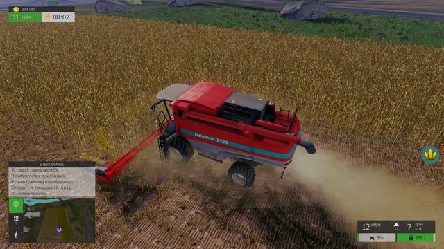 Zbiór kukurydzy wymaga specjalnej końcówki do kombajnu. - Kukurydza i sieczka | Uprawy w Symulator Farmy 2015 - Symulator Farmy 2015 - poradnik do gry