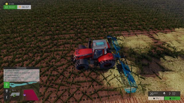 Koszenie przebiega szybko z podwójną kosiarką tylną. - Trawa, siano, słoma | Uprawy w Symulator Farmy 2015 - Symulator Farmy 2015 - poradnik do gry