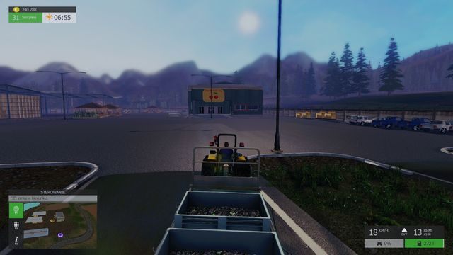 Ostatnim etapem jest dowiezienie skrzyń z owocami do miejsca skupu. - Sadownictwo | Uprawy w Symulator Farmy 2015 - Symulator Farmy 2015 - poradnik do gry