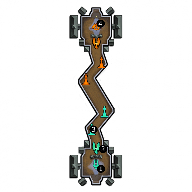 Minimapa Assault - ASSAULT | Tryby gry - mapy | Smite - Smite - poradnik do gry