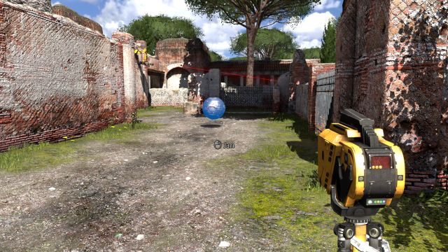 Jammer pozwala zatrzymywać metalowe obiekty. - Świat A w The Talos Principle - The Talos Principle - poradnik do gry