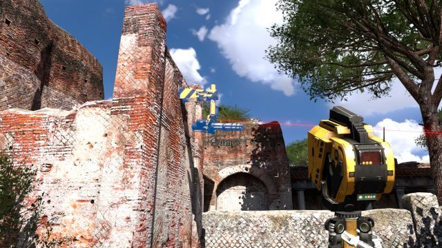 Jammer zatrzymuję działka strażnicze. - Świat A w The Talos Principle - The Talos Principle - poradnik do gry