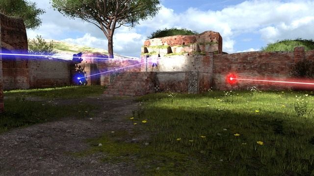 Wiązki nie przecinają się jeśli znajdują się na innej wysokości. - A4 | Świat A w The Talos Principle - The Talos Principle - poradnik do gry