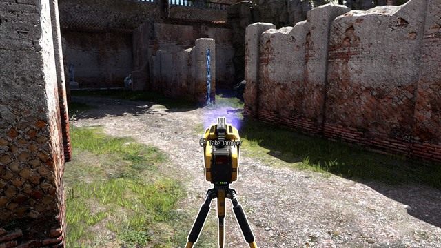 Uwięź metalową kulę, aby nie przeszkadzała w dalszej grze. - A6 | Świat A w The Talos Principle - The Talos Principle - poradnik do gry