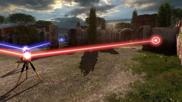 Doprowadź obie wiązki w jedno miejsce. - A7 | Świat A w The Talos Principle - The Talos Principle - poradnik do gry