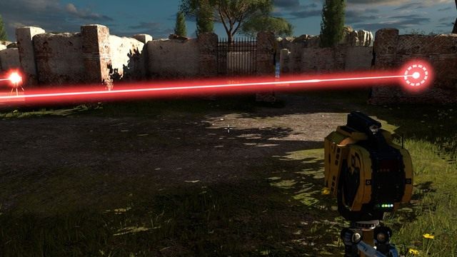 Dla pewności jammer ustaw na drzwiach, przez przechodzisz dalej. - A7 | Świat A w The Talos Principle - The Talos Principle - poradnik do gry