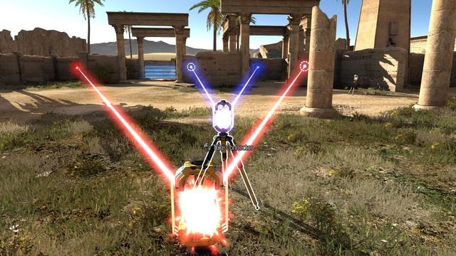 Wiązki laserów nie mogą się przecinać. - B1 | Świat B w The Talos Principle - The Talos Principle - poradnik do gry