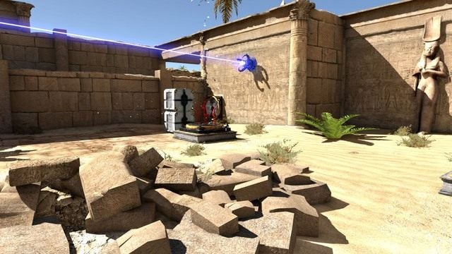 Zatrzymaj na chwilę wiązkę lasera. - B3 | Świat B w The Talos Principle - The Talos Principle - poradnik do gry