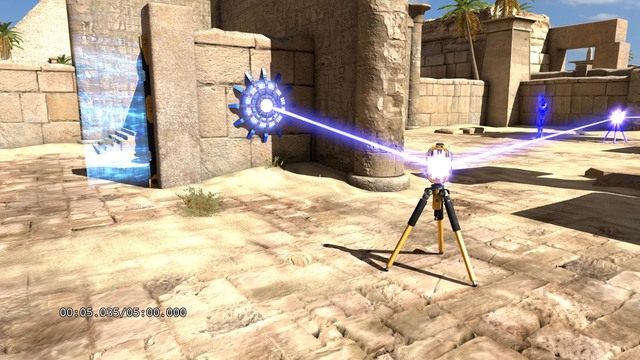 Prawdziwe i odtwarzane złącze może być ze sobą połączone. - B4 | Świat B w The Talos Principle - The Talos Principle - poradnik do gry