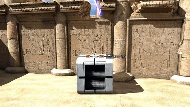 Z tego miejsca zatrzymasz laser. - B4 | Świat B w The Talos Principle - The Talos Principle - poradnik do gry