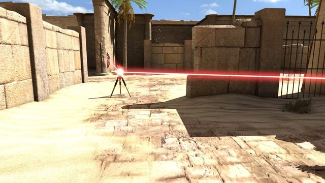 Otwórz drzwi omijając kulę. - B4 | Świat B w The Talos Principle - The Talos Principle - poradnik do gry