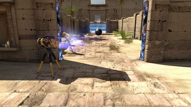 Przenieś jammer na drugą stronę drzwi. - B6 | Świat B w The Talos Principle - The Talos Principle - poradnik do gry