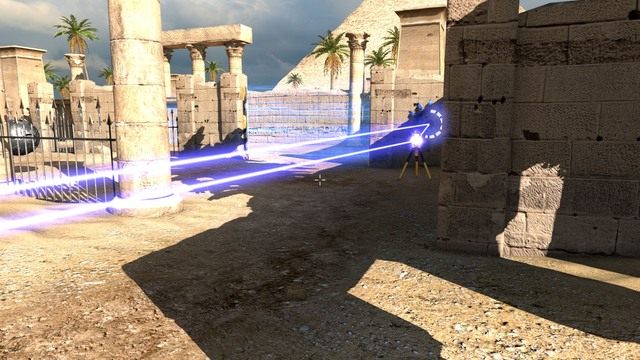 Wykorzystaj moment na przejście przez drzwi. - B7 | Świat B w The Talos Principle - The Talos Principle - poradnik do gry