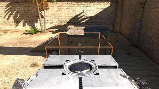 Bezpieczne miejsce na zostawienie sześcianów. - B7 | Świat B w The Talos Principle - The Talos Principle - poradnik do gry