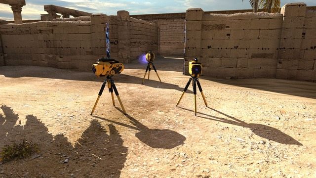 Wszystkie dostępne jammery. - B7 | Świat B w The Talos Principle - The Talos Principle - poradnik do gry