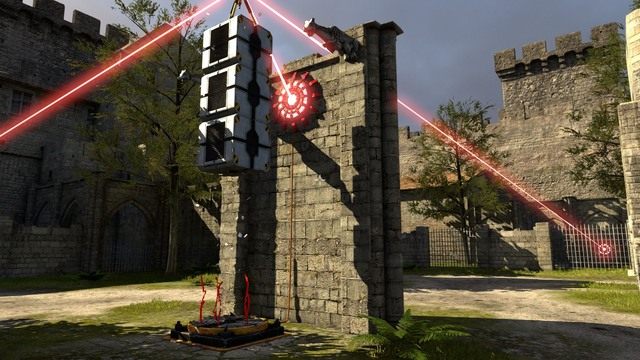Z tej wysokości drzwi zostaną otwarte. - C1 | Świat C w The Talos Principle - The Talos Principle - poradnik do gry