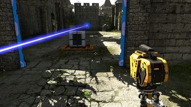 Zdobądź sześcian, aby mieć wolne złącza. - C6 | Świat C w The Talos Principle - The Talos Principle - poradnik do gry