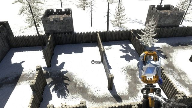 Przeleć ze złączem na drugą stronę. - C7 | Świat C w The Talos Principle - The Talos Principle - poradnik do gry