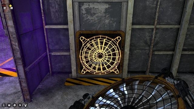 Po zamontowaniu wentylatora szybko wskocz na sześciany. - Piętro 2 | Wieża w The Talos Principle - The Talos Principle - poradnik do gry