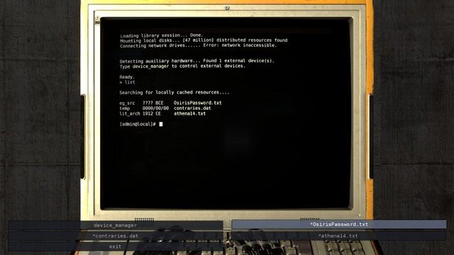 Kod jest zapisany w pliku tekstowym. - Piętro 3 | Wieża w The Talos Principle - The Talos Principle - poradnik do gry