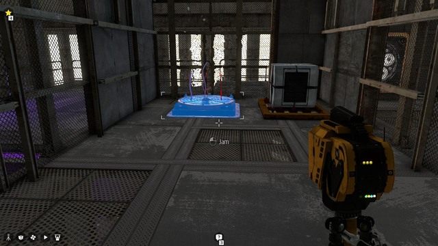 Przejdź z jammerem w ręce na górne piętro. - Piętro 5 | Wieża w The Talos Principle - The Talos Principle - poradnik do gry