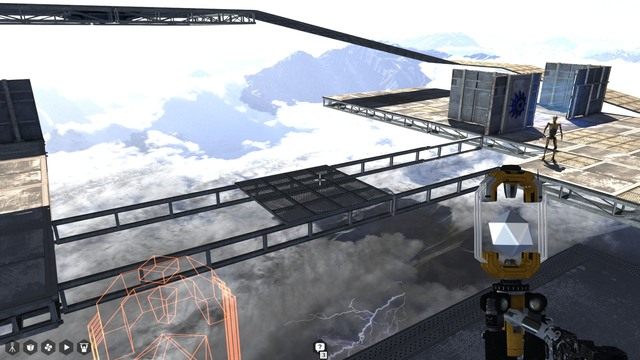 Współpracuj z pomocnym robotem. - Zakończenie na wieży | Wieża w The Talos Principle - The Talos Principle - poradnik do gry